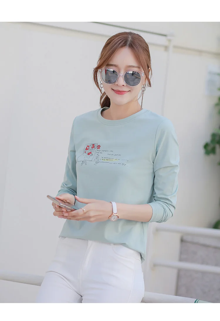 

2020 Summer Fashion T Shirt Women Woman turquoise Tshirt