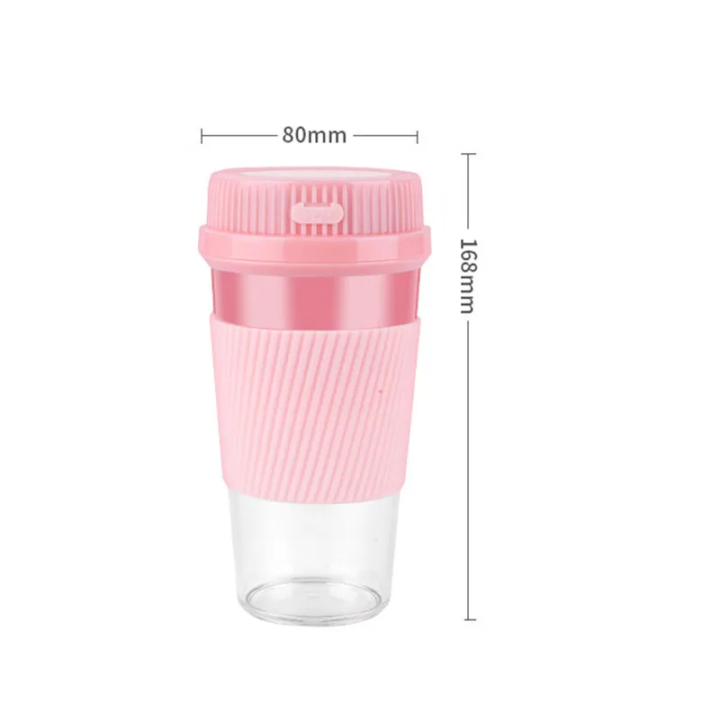 

Portable Small Electric Mixer Juicer USB Blender 400ML Handheld Fruit Cup Home Travel Multifunction Smoothie Juice Maker Machine