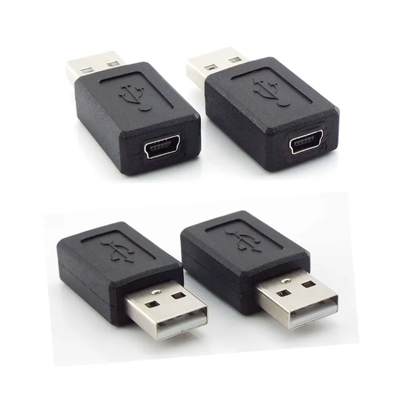 Высокоскоростной Переходник Mini USB B с разъемом мама на A 2 0 папа адаптер M/F для