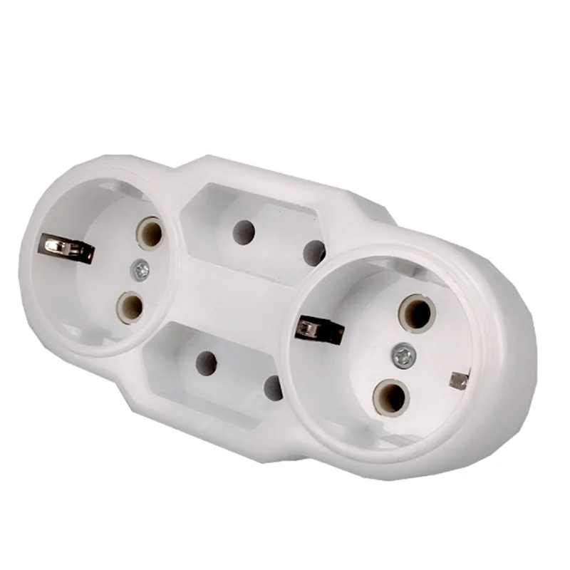 Профессиональная розетка для преобразования Европейского типа 1 в 4 способа