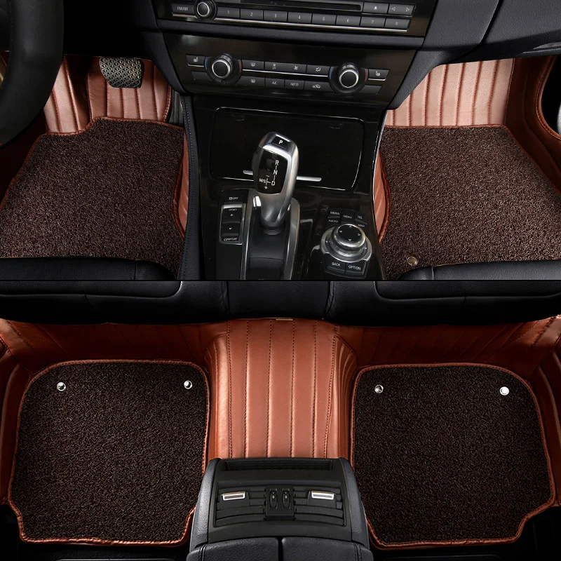 Автомобильные коврики AutoDecorun для Jeep Wrangler патриот компас Grand Cherokee Commander ПВХ кожа |