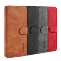 case for samsung galaxy a81 leather luxury magnetic phone wallet credit card case for protective shockproof stand card cover