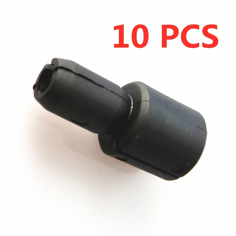 10 Black Glass Pin 10/20/50 шт солнцезащитным козырьком, с черной подвижных дверь окна Стекло булавки для VW Golf 4 MK4 5 6 MK6 Passat B5 B7 Tiguan сиденье для Polo Leon Toledo Ibiza A4 S4 - Цвет: 10 Black Glass Pin
