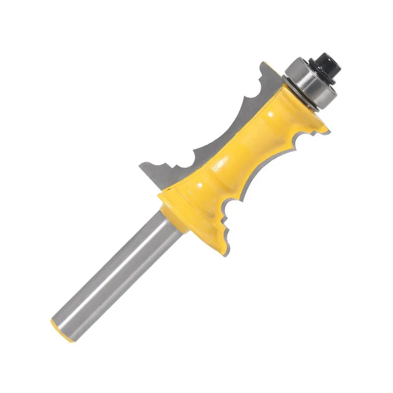 

1pc 8mm Shank Miter Molding Router Bit Line knife Door knife Cutter for Woodworking Tools