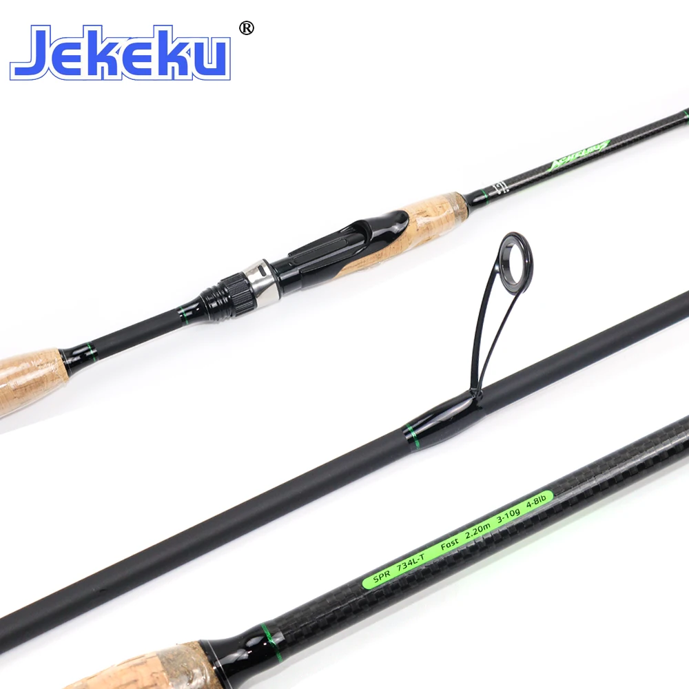 Удочка карбоновая JEKEKU для ловли форели спиннинг 1-1 96-2 1-10 г 2 м 6/2 8/3 щуки окуня |