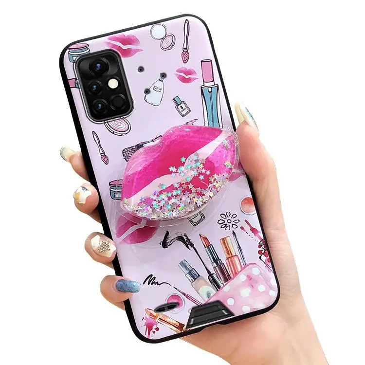 phone stand holder new arrival phone case for umidigi bison pro kickstand for woman anti dust free global shipping