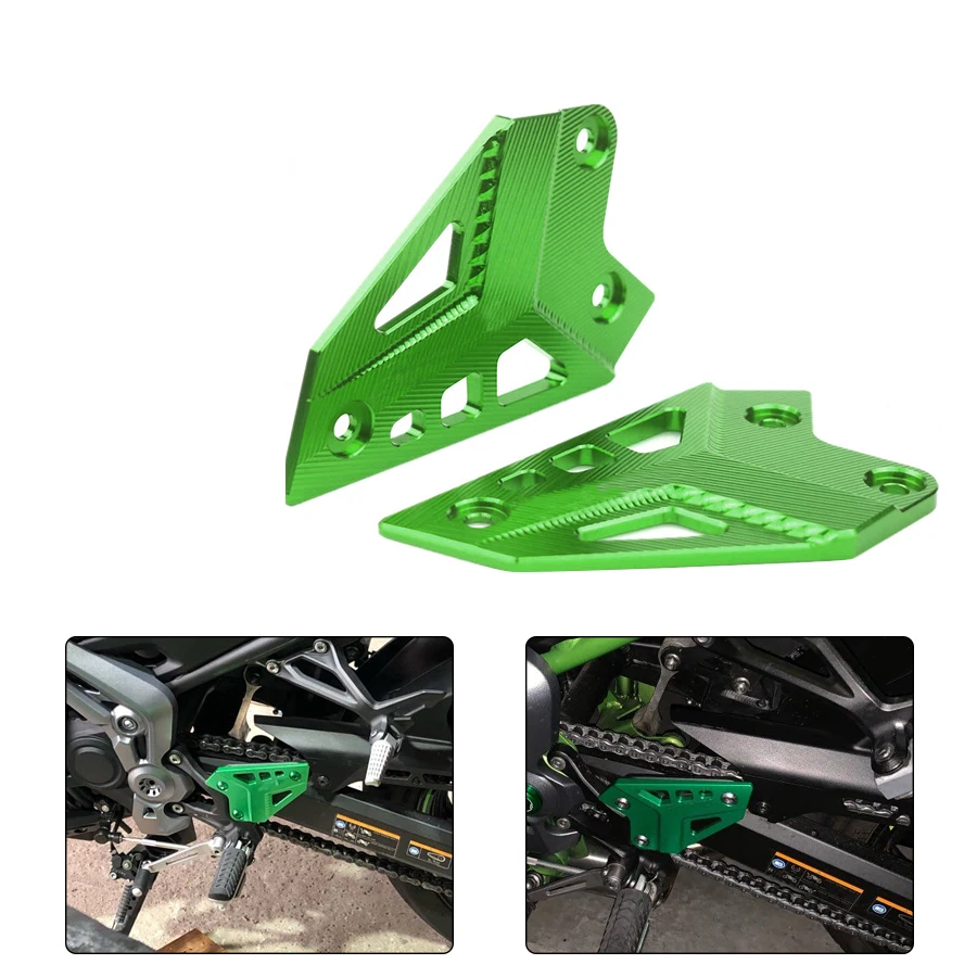 Мотоциклетная подставка для ног защита отдыха и безопасности задняя тарелок