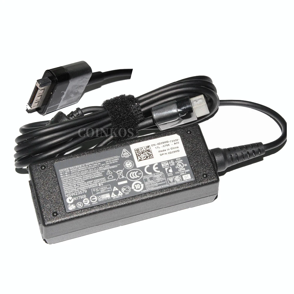 30 Вт источник питания 19 в 1.58A адаптер для ноутбука Dell Latitude XPS 10 ST ST2 ST2e D28MD AC зарядное