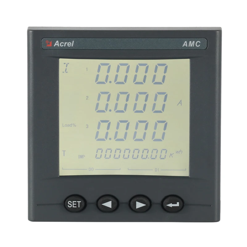 

three phase smart LCD display energy meter AMC96L-E4/KC