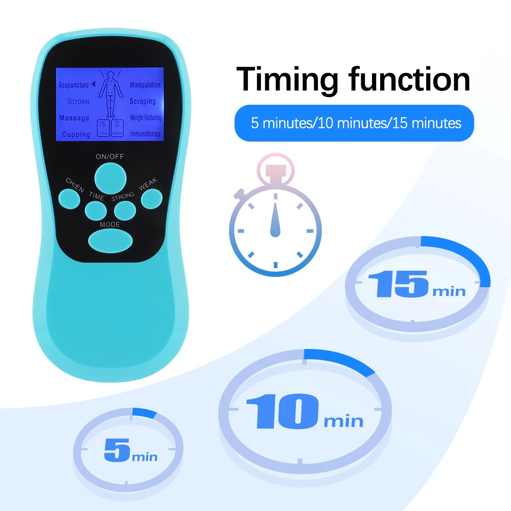 Стимулятор мышц для облегчения боли электронный импульсный массажер тела 15