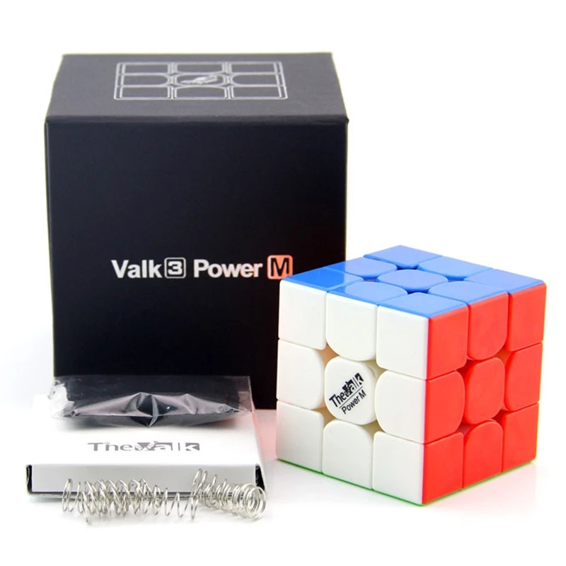 Qiyi куб Valk3 Power M Волшебный скоростной 3x3x3 Магнитный профессиональный без наклеек
