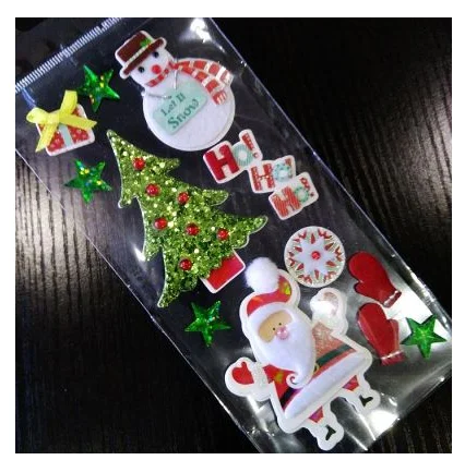 Scrapbooking Christmas DIY greeting card album naklejki gift 3D scrapbooking noel accessories | Дом и сад