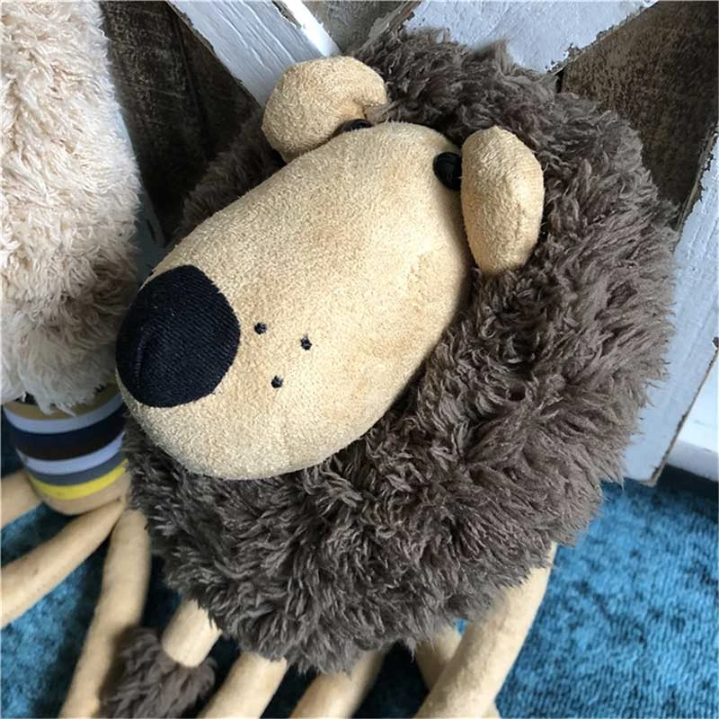 

Doll Lion Curtain Tieback Cartoon Animal Curtain Accessories Toy Crocodile Dinosaur Home Decorations Child Room Curtains Holder