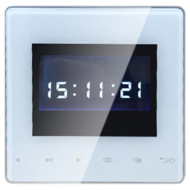 Мини Bluetooth настенный аудио усилитель мощности фоновая музыкальная система