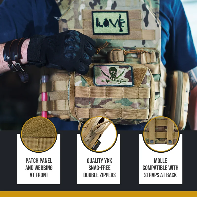 Военная Сумка OneTigris Molle для инструментов тактический мульти Медицинский Набор