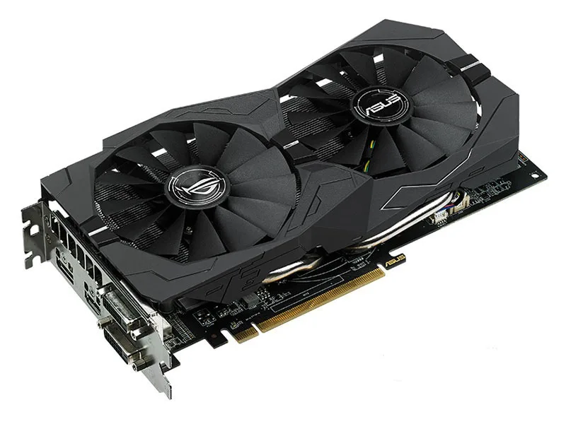 Видеокарта ASUS RX570 8 Гб 256 бит GDDR5 графические карты DisplayPort HDMI DVI | Видеокарты