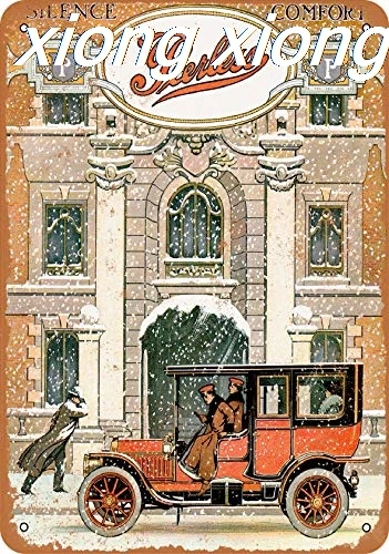 

Металлический знак-1910 беспилотные автомобили 2-винтажный вид