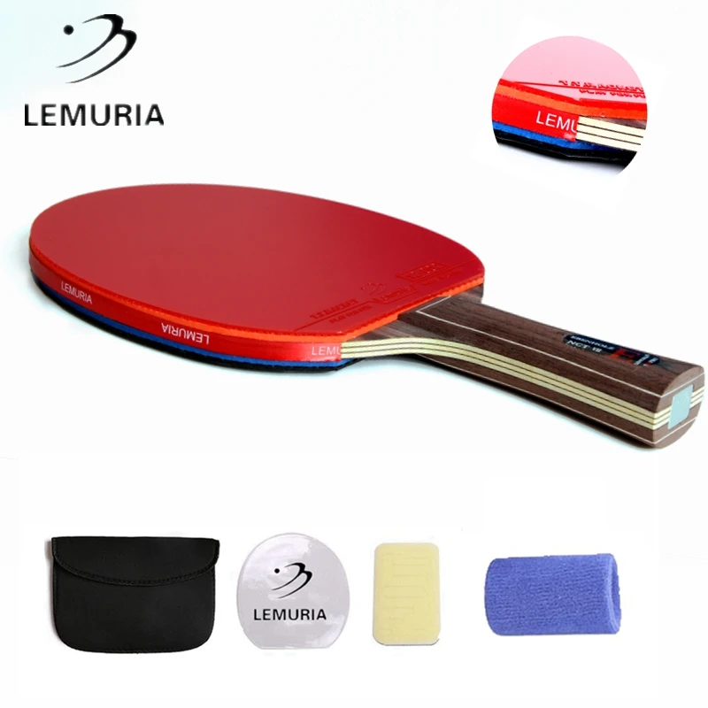 Professional 11 And 12 Star EBENHOLZ Table Tennis Racket Ping Pong Bat With Pimples-in Rubber Fast Attack Loop Offensive Blade