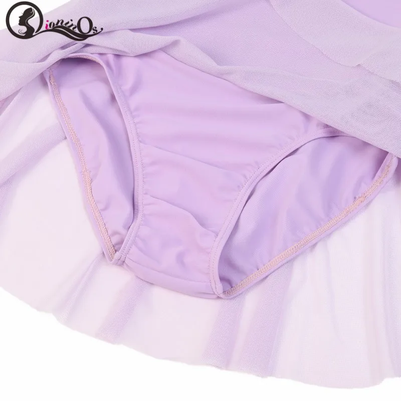 Балетное платье пачка розового цвета детский купальник костюмы с круглым