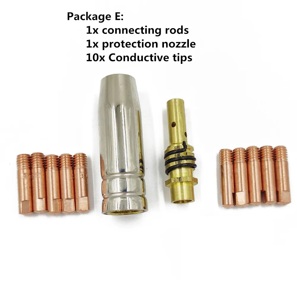 24 шт. сварочный фонарь насадка часть комплект коническая с длинным рукавом в