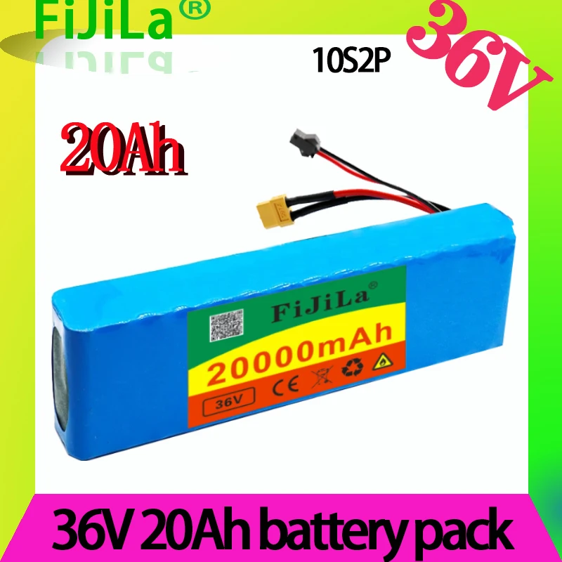 

2021 36V 20Ah 10S2P 18650 Rechargeable battery pack 20000mAh,modified Bicycles,electric vehicle 42V Electric bicycle Scooter mot