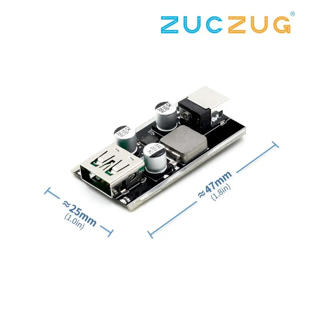 Модуль платы быстрой зарядки полного протокола IP6518 QC3.0 FCP BC1.2PD|Интегральные схемы|