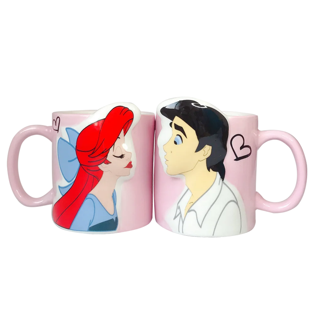 Кофейная кружка для влюбленных Красавица и чудовище керамические чашки кружки