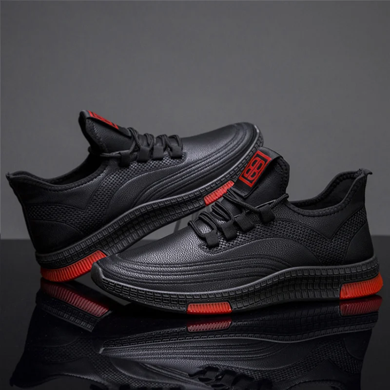 Мужская обувь повседневные неглубокие кружевные туфли на танкетке смешанных