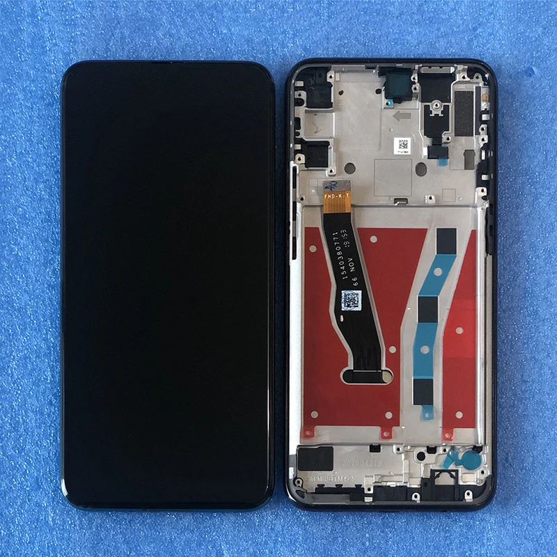 Axisinternational для 6,5" huawei Enjoy 10 Plus STK-AL00 STK-TL00 ЖК-экран рамка+ сенсорная панель дигитайзер инструменты