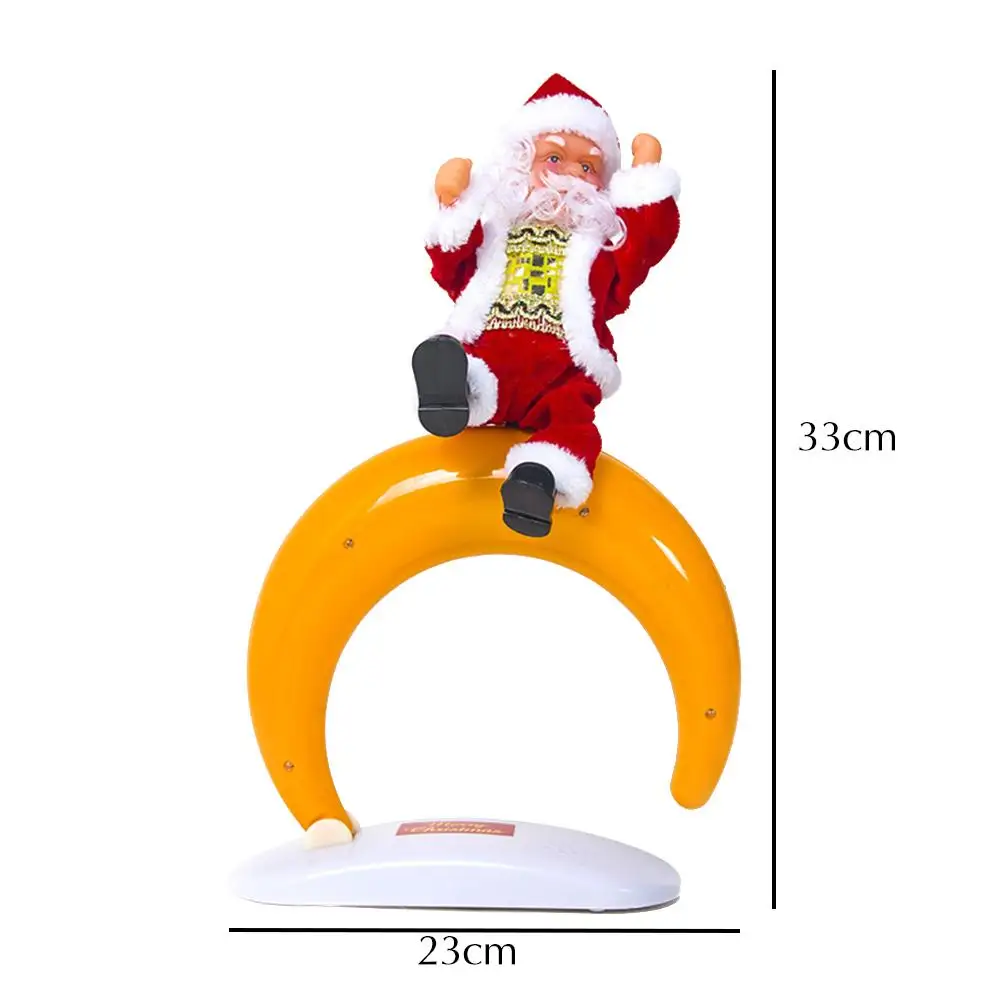 Рождественская электрическая танцевальная музыка Санта-Клаус Кукла