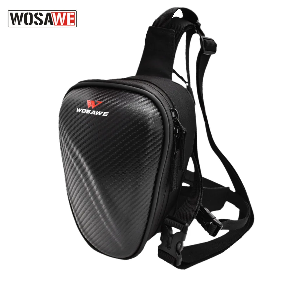 

WOSAWE Cross-country Motorcycle Leg Bag Waterproof Moto Chest Backpack Waterproof Riding Motorbike Racing Shoulder Waist Bags