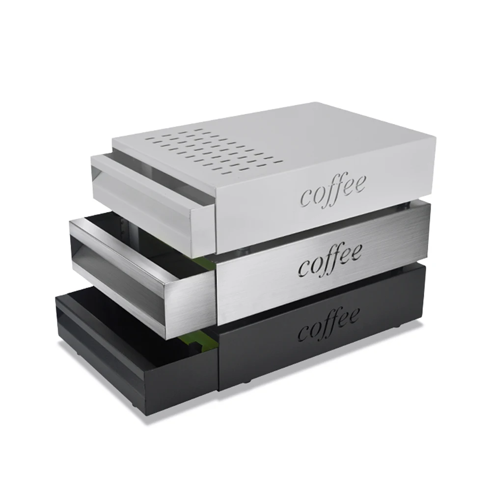 Ящик для хранения порошка из нержавеющей стали большая вместимость стойка бара