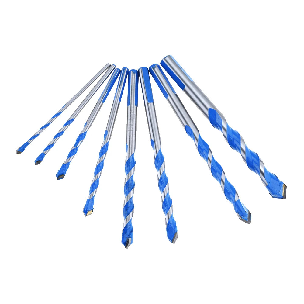 Новый набор 3 12 мм многофункциональная Плитка сверло Керамическая Оловянная