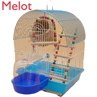 high end luxury parrot cage bird cage modern household minimalist bird slide bird cage