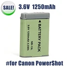 NB 13L NB13L NB-13L Батарея 1250 мАч, зум-объектив для Canon PowerShot G7 X Mark II G7X PM165 G5 X G5X G9 X G9X SX620 SX720 HS батареи