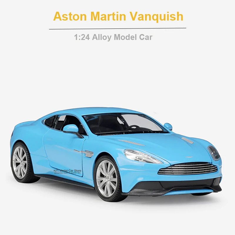 

Модель спортивного автомобиля «Aston Martin Vanquish» из сплава, модель игрушечного автомобиля из литого металла, игрушечный автомобиль из металла, ...