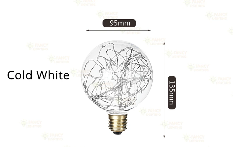 Cold White Bulb Винтажная деревянная настольная лампа и G95 E27 струнный светильник деревянная настольная лампа для дома/спальни/гостиной Декор Алмазный Настольный светильник - Цвет абажура: Cold White Bulb