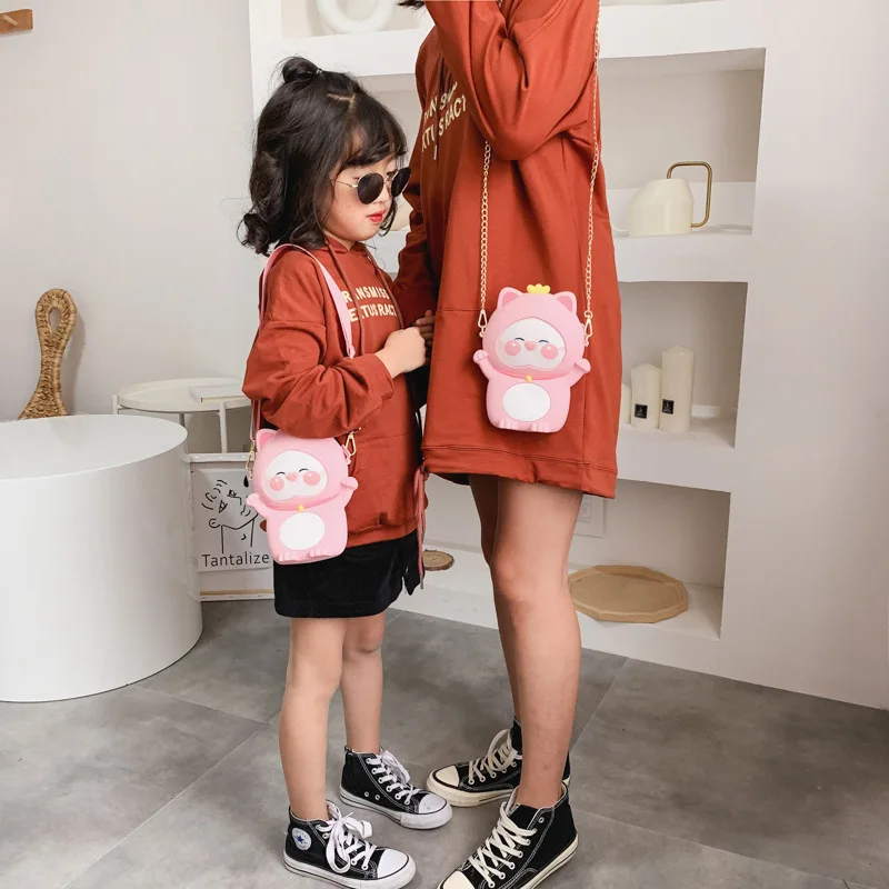 Лидер продаж милая мультяшная аниме мягкая силиконовая дамская сумочка женские