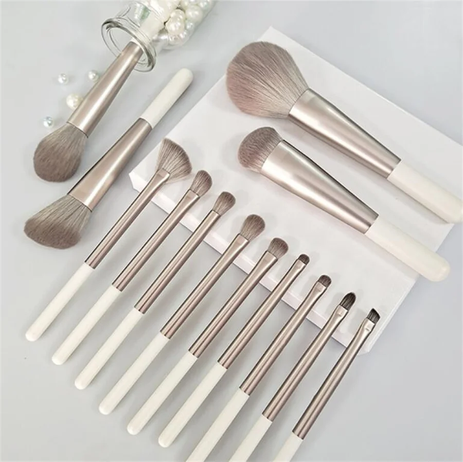

13PCS Makeup Brushes Pro Brush Set Powder Eyeshadow Blending Eyeliner Eyelash Eyebrow Make Up Beauty Cosmestic Brush Top Quality