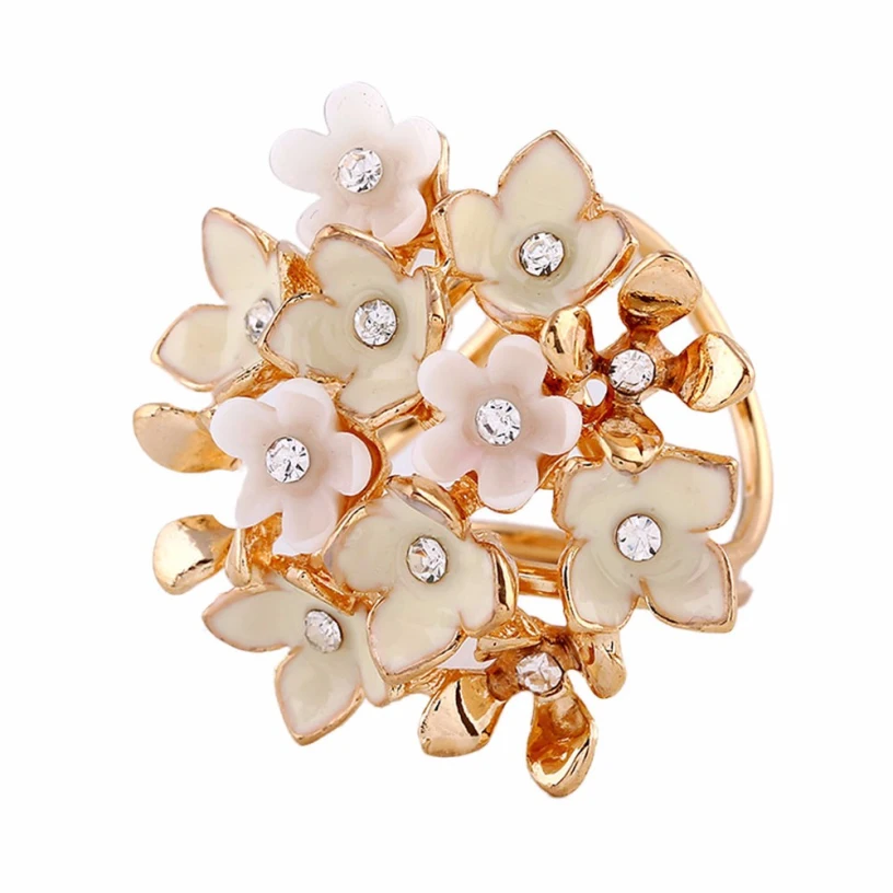 Новинка модный с кристаллами броши для женщин со стразами в виде цветов