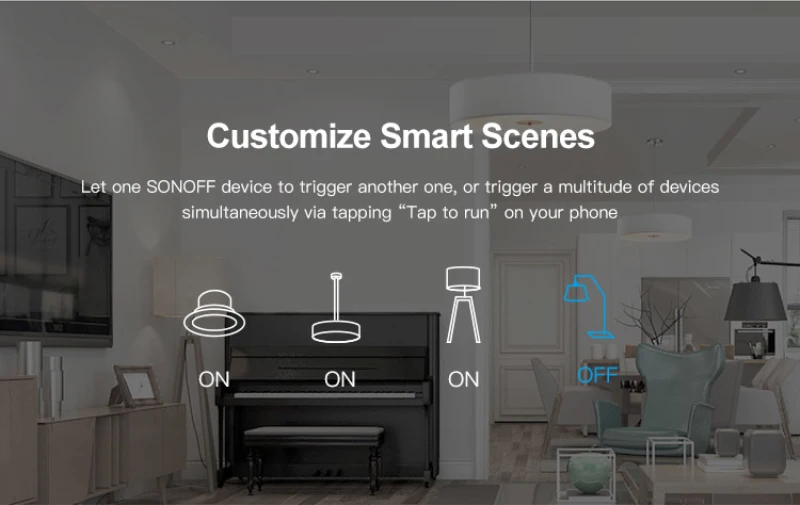 SONOFF MINI DIY 1-100 шт. WiFi переключатель 2-сторонний таймер светильник голосовой модуль
