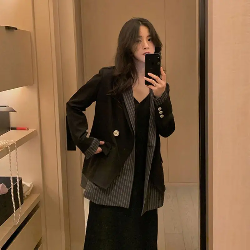 

2020 autumn winter new women fashion casual Ladies work wear nice Jacket woman female black blazer women