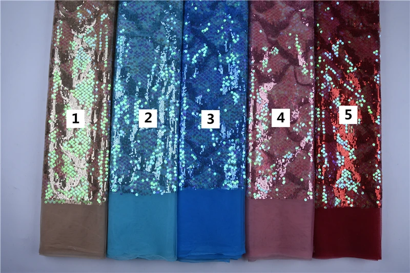 Африканский роскошный блестками Стиль французское клетчатое кружево ткань