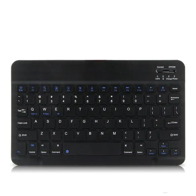 

Keyboard Slim Bluetooth Wireless Keyboard For iPad Apple Mac Computer IOS Windows Android Tablet
