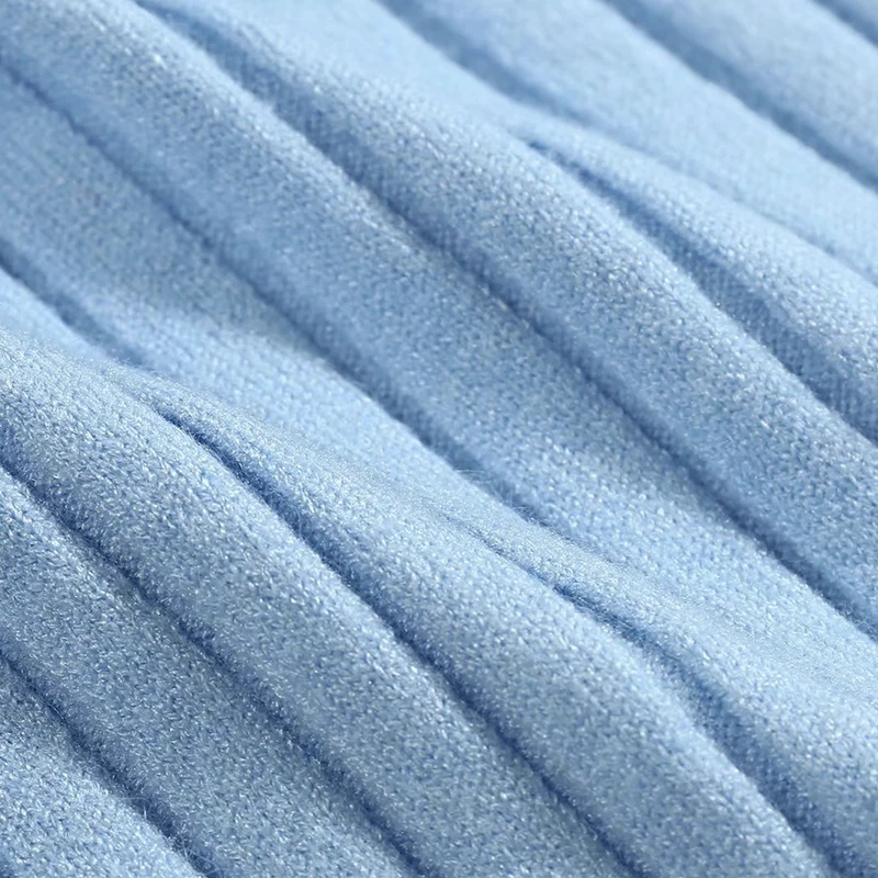 Однотонный вязаный кардиган ZRN Женский Осенний базовый однобортный свитер с