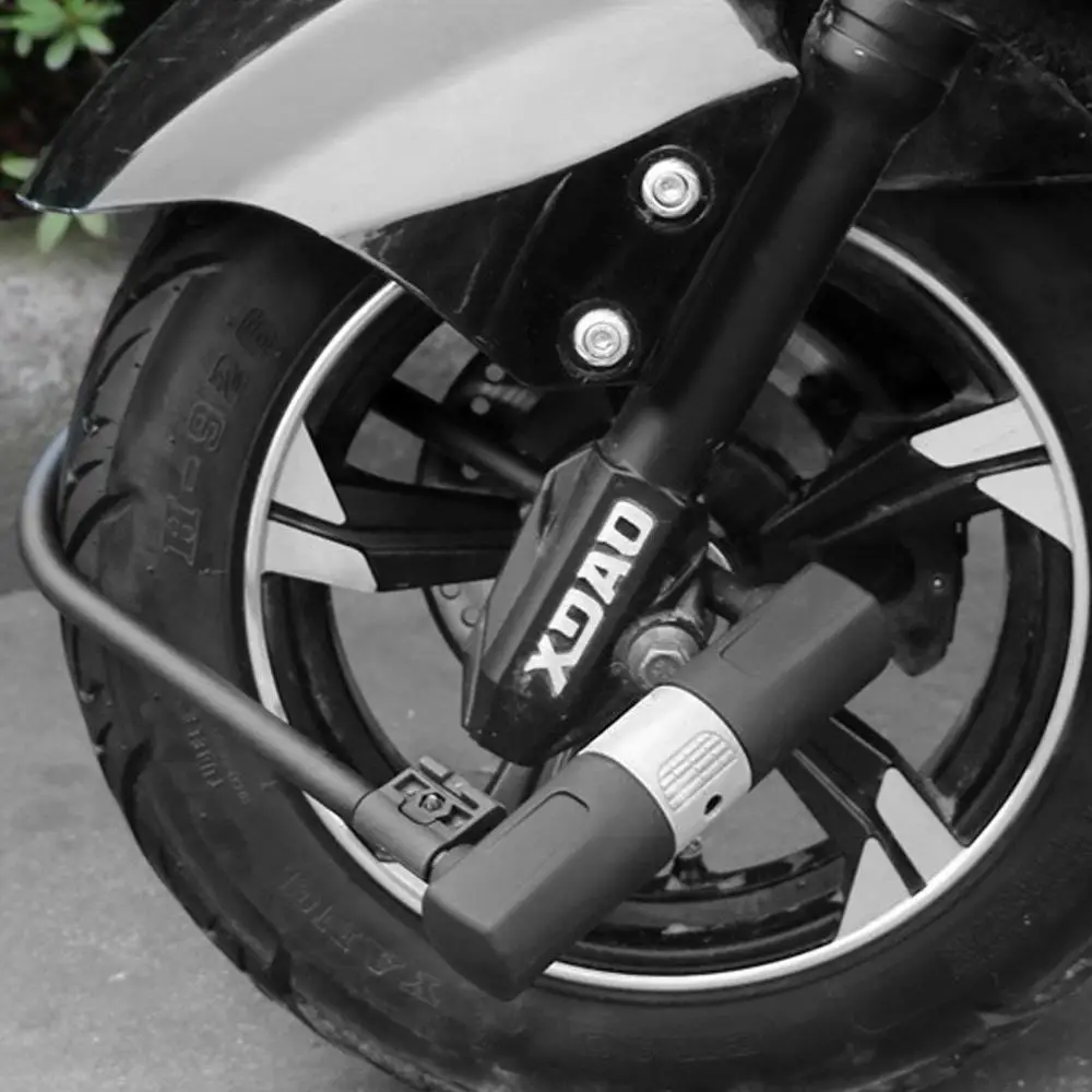 

Portable Matte Black Security Lock U Lock Bicycle Lock with Mounting Bracket Keys 5 Digit Code Bike Combination Resettable