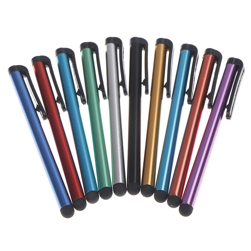 

5Pcs/lot Universal Capacitive Touch Screen Stylus Pen For All Pad Phone PC Tablet Aluminium Alloy Metal Stylus Touch Screen Pen