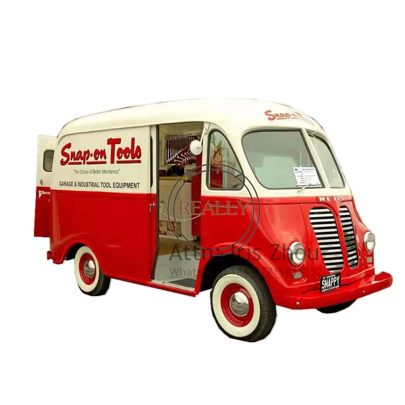 Ретро автомобиль тележка для мороженого еды передвижная фаст фуда киоск