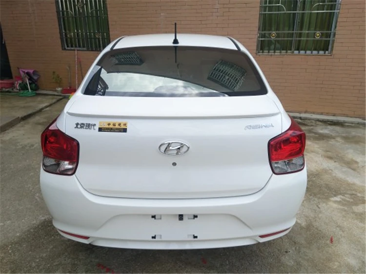 For HYUNDAI Verna Spoiler 2017-2018 spoiler High Quality ABS Material Car Rear Wing Primer Color | Автомобили и мотоциклы
