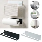 Бумажный держатель для полотенец из нержавеющей стали, кухонный держатель для рулонной бумаги, Бесплатный держатель для туалетной бумаги, украшение для комнаты